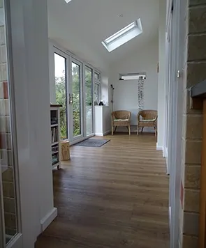 Single storey rear extension, photo 2