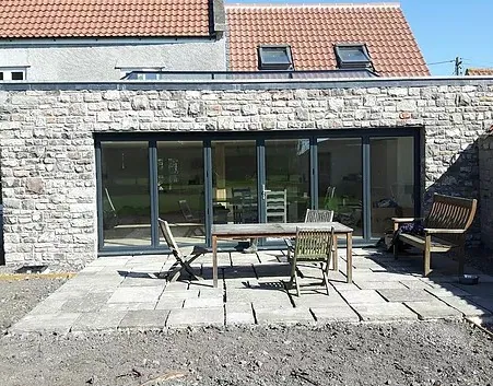 Single storey rear extension, incorporating lantern roof light, photo 2