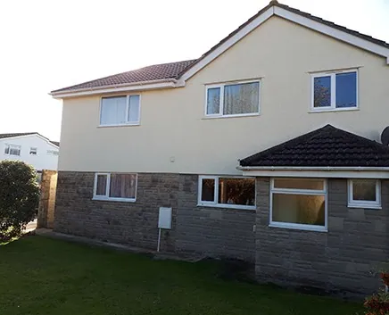 Two storey side extension, photo 2