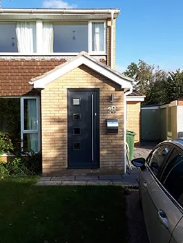 Single storey rear/side extension, internal alterations and front porch, photo 3
