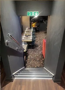 Two link extensions and internal alterations to restaurant, kitchen and addition of disabled toilet, photo 4
