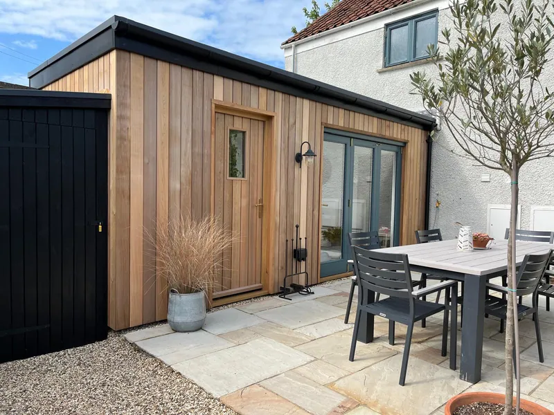 Single storey front extension, Congresbury, North Somerset